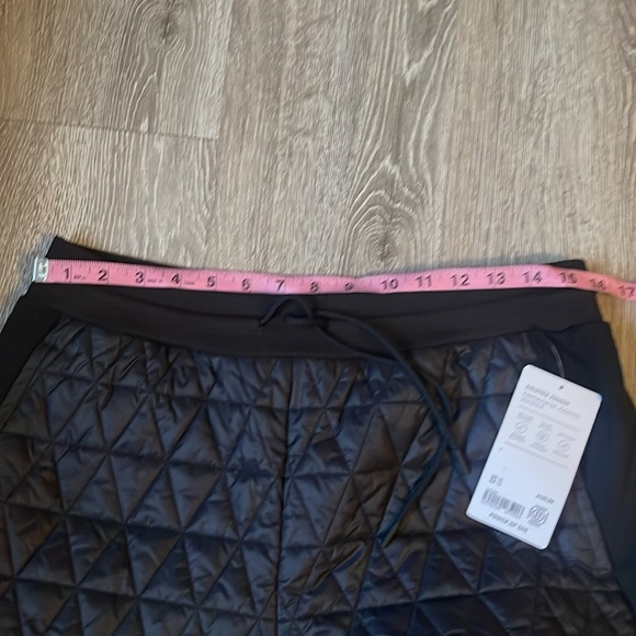 New nwt Athleta Solstice Jogger Black size 10 quilted front pants workouts - Picture 5 of 7